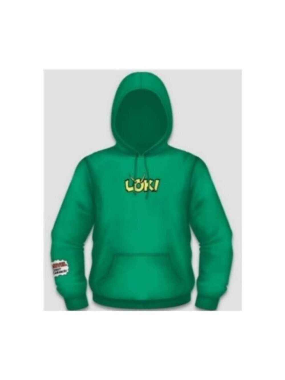 ✨✨Men's Marvel Loki Pullover Graphic Hoodie Sweatshirt - Green  Small NWT